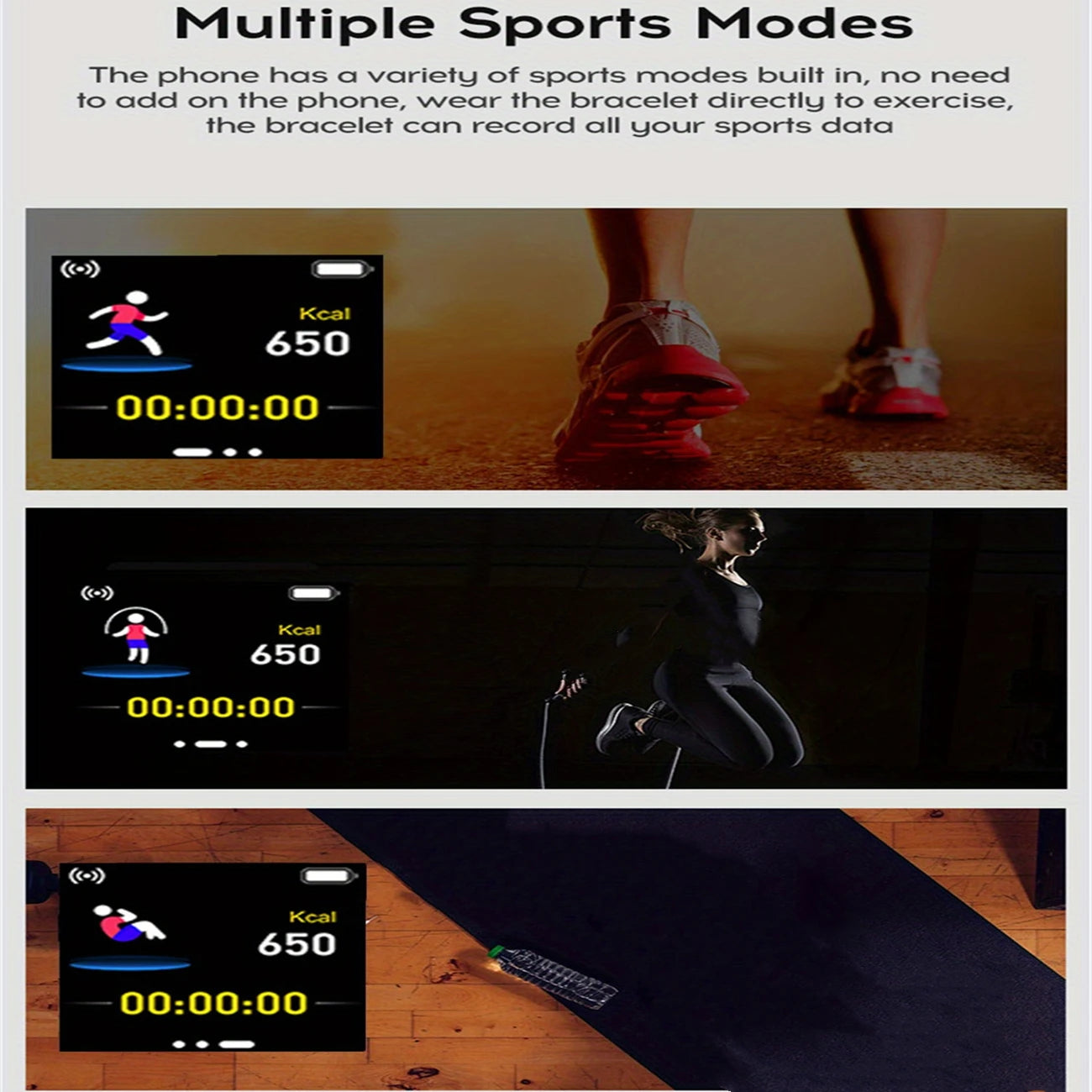 Đồng Hồ Thông Minh Bluetooth Theo Dõi Sức Khỏe