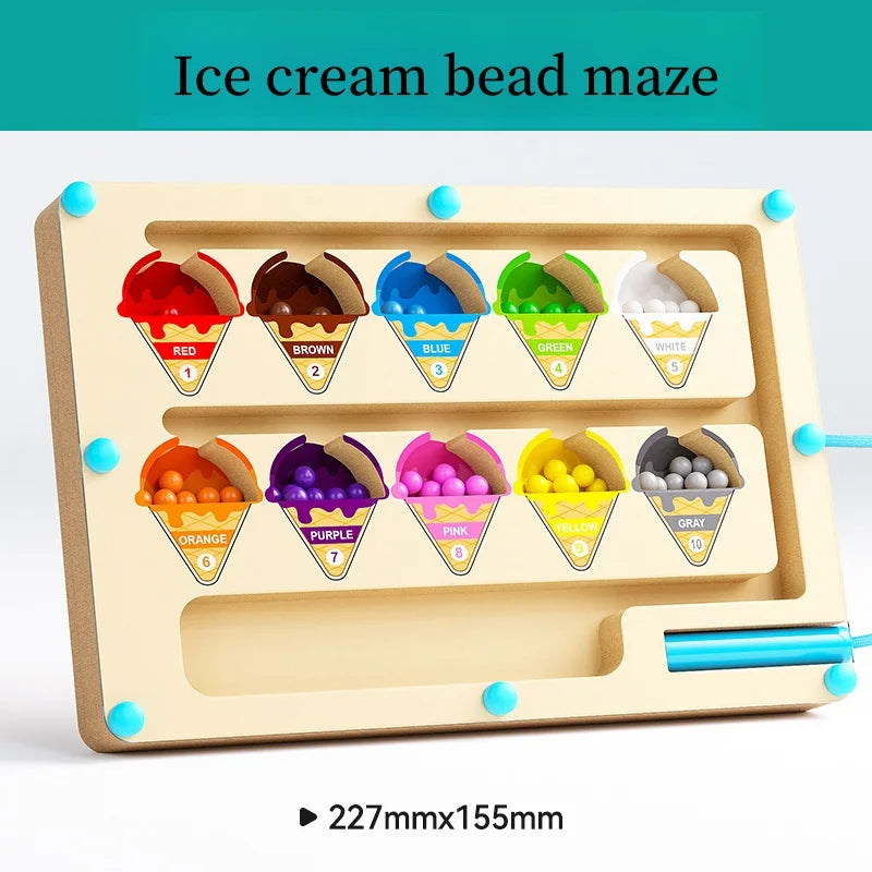 Mê Cung Bi Nam Châm Rèn Tư Duy & Tập Trung Bé 2-6 - Daisan Mart