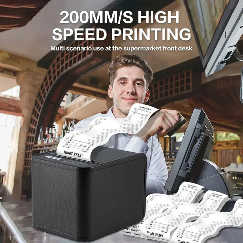 Máy In Hóa Đơn Xprinter 80MM Tự Cắt Cho Siêu Thị - Daisan Mart