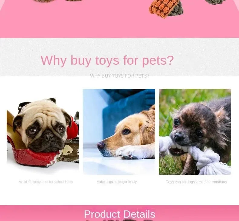 Đồ Chơi Gặm Nhấm Khủng Long Cho Chó Mèo Vui Nhộn