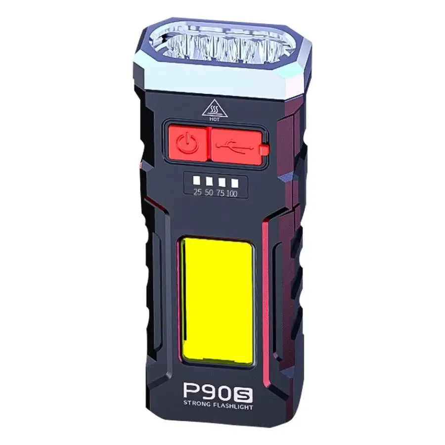 Đèn Pin LED Siêu Sáng 3 Chế Độ Sạc USB Đa Năng