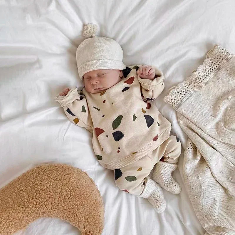 Baby Fall Winter Outfit: Cute Sweater + Pants