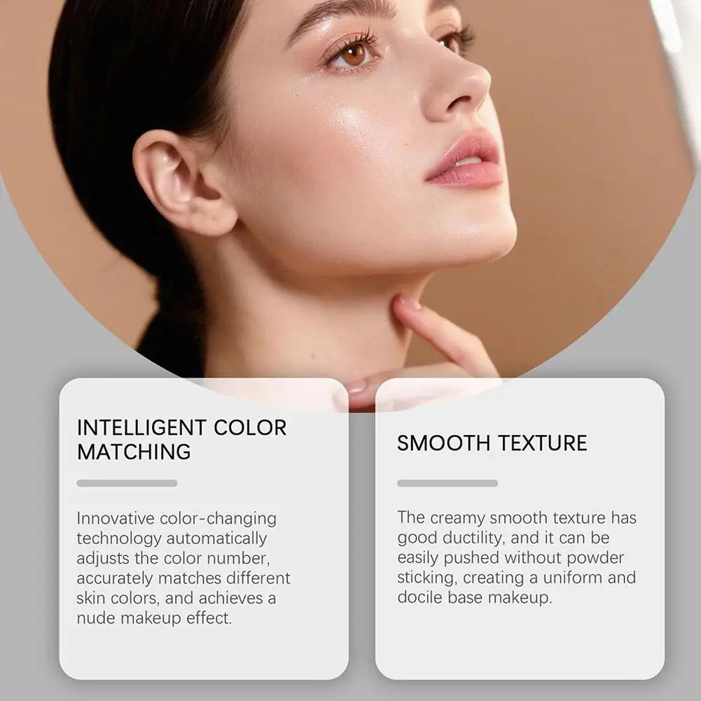 Kem Nền 2 Đầu Kèm Cọ - Mịn Lì, Chống Mồ Hôi, Sáng Da