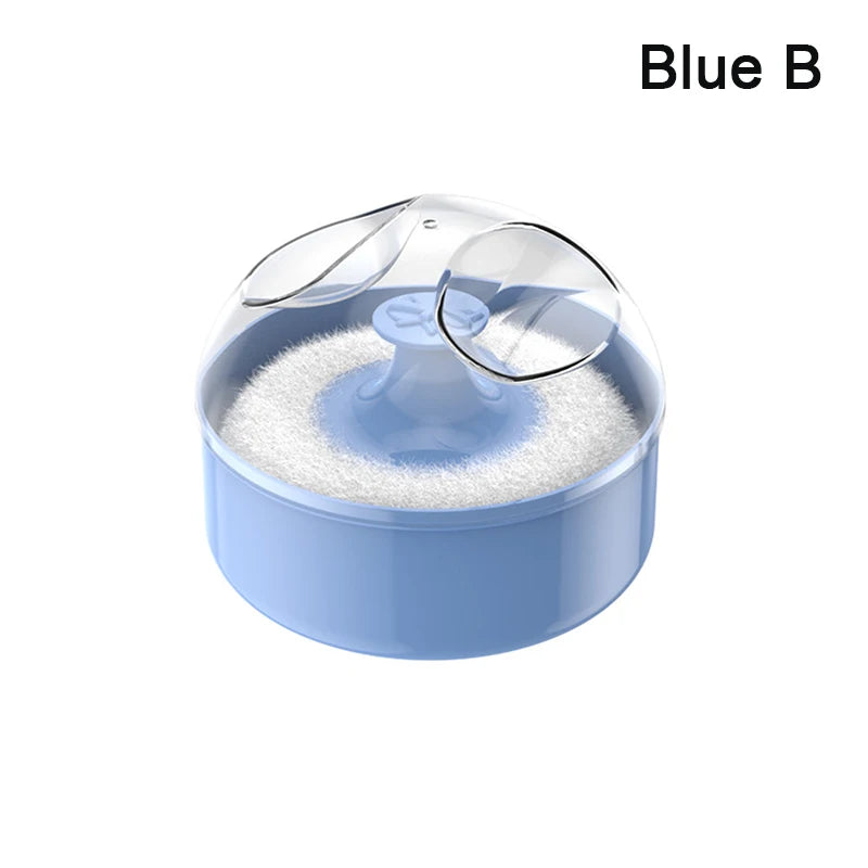 Baby Powder Puff with Case - Soft and Safe