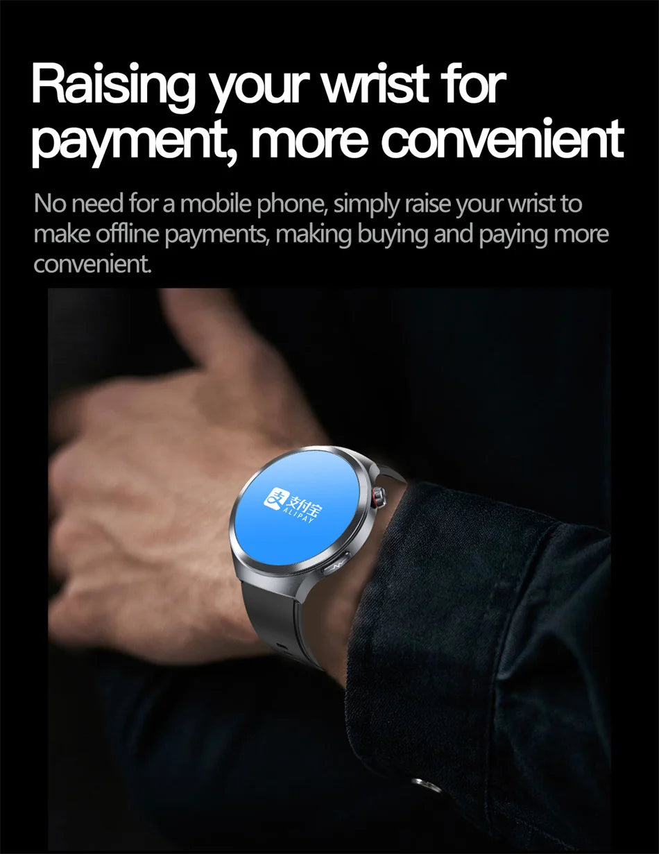 Đồng hồ thông minh sức khỏe ECG+PPG 2026 chính xác cao