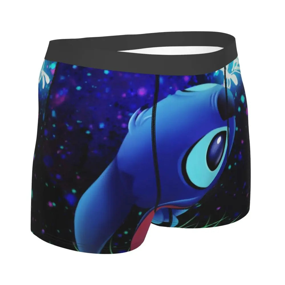 Quần Sịp Nam Lilo Stitch Thoải Mái Phong Cách Anime