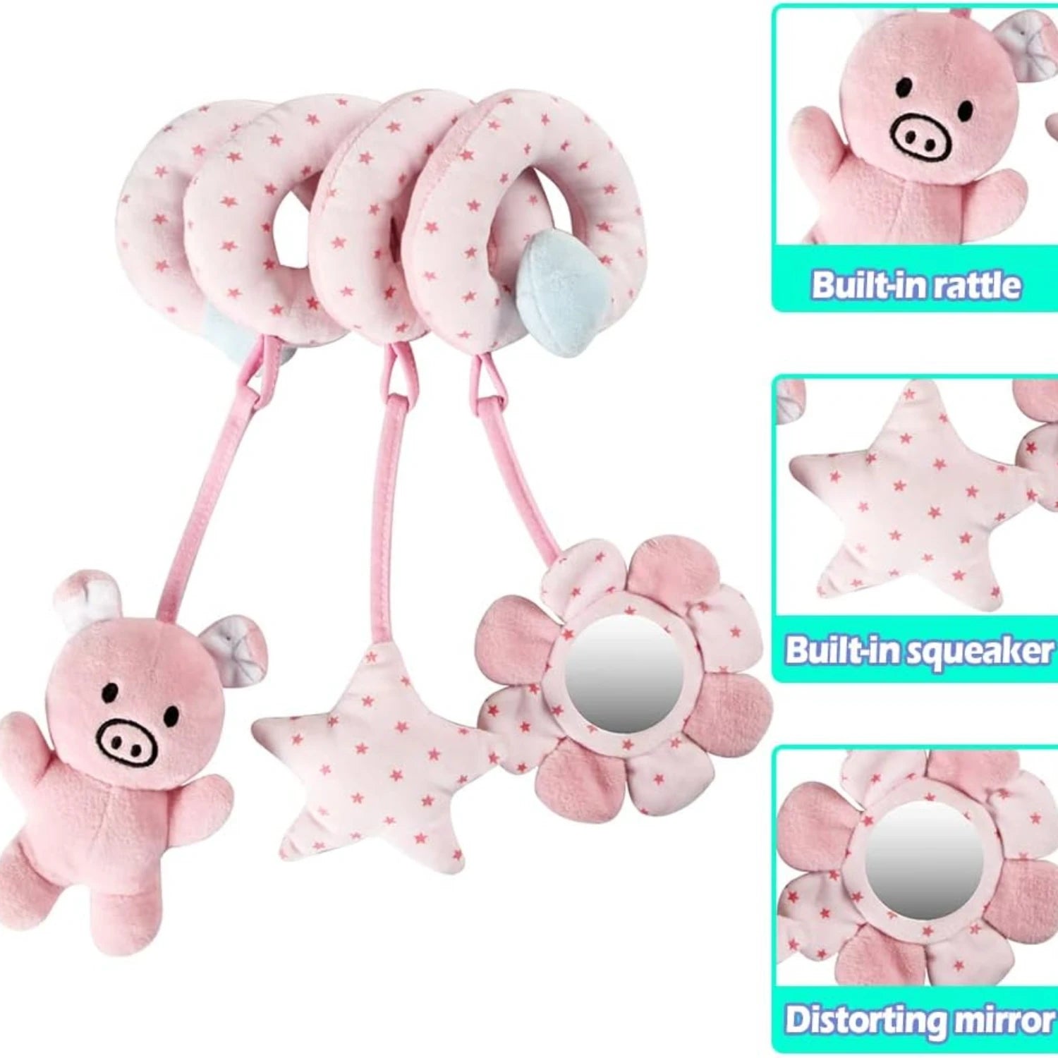 Nôi Xoắn Đa Năng - Đồ Chơi Treo Cho Bé