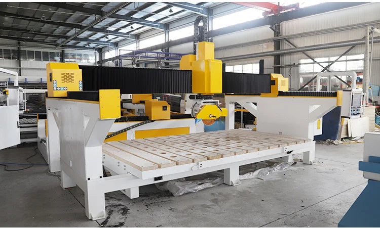 Máy Cắt Đá CNC 3-5 Trục Xoay 45/90 Độ Igoldencnc - Daisan Mart