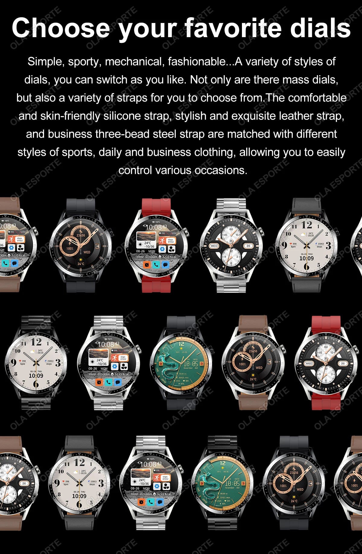 Đồng hồ thông minh 5 Pro 2025, màn HD, GPS, NFC, IP68