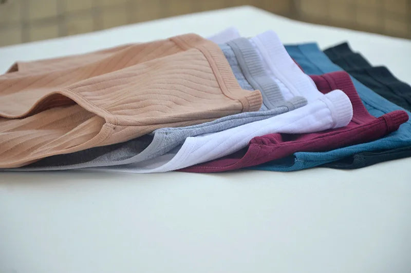 Quần Lót Nữ Cotton Cạp Cao Thoáng Mát Size Lớn 6 Cái