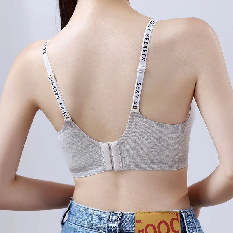Sexy, Breathable, Push-Up, Wire-Free Women's Bra