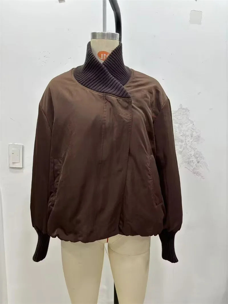 Áo Khoác Nữ Thu 2025 - Phong Cách Đơn Giản, Thanh Lịch