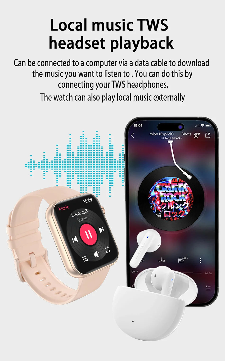 Smart Watch 2025 Take Photos Call BT Sports