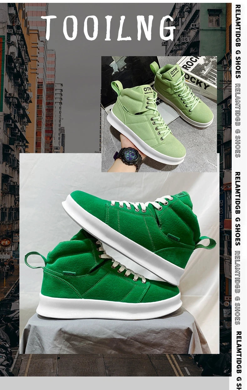 Giày Trượt Ván Đỏ Nam Suede Thời Trang Casual 50 kí tự