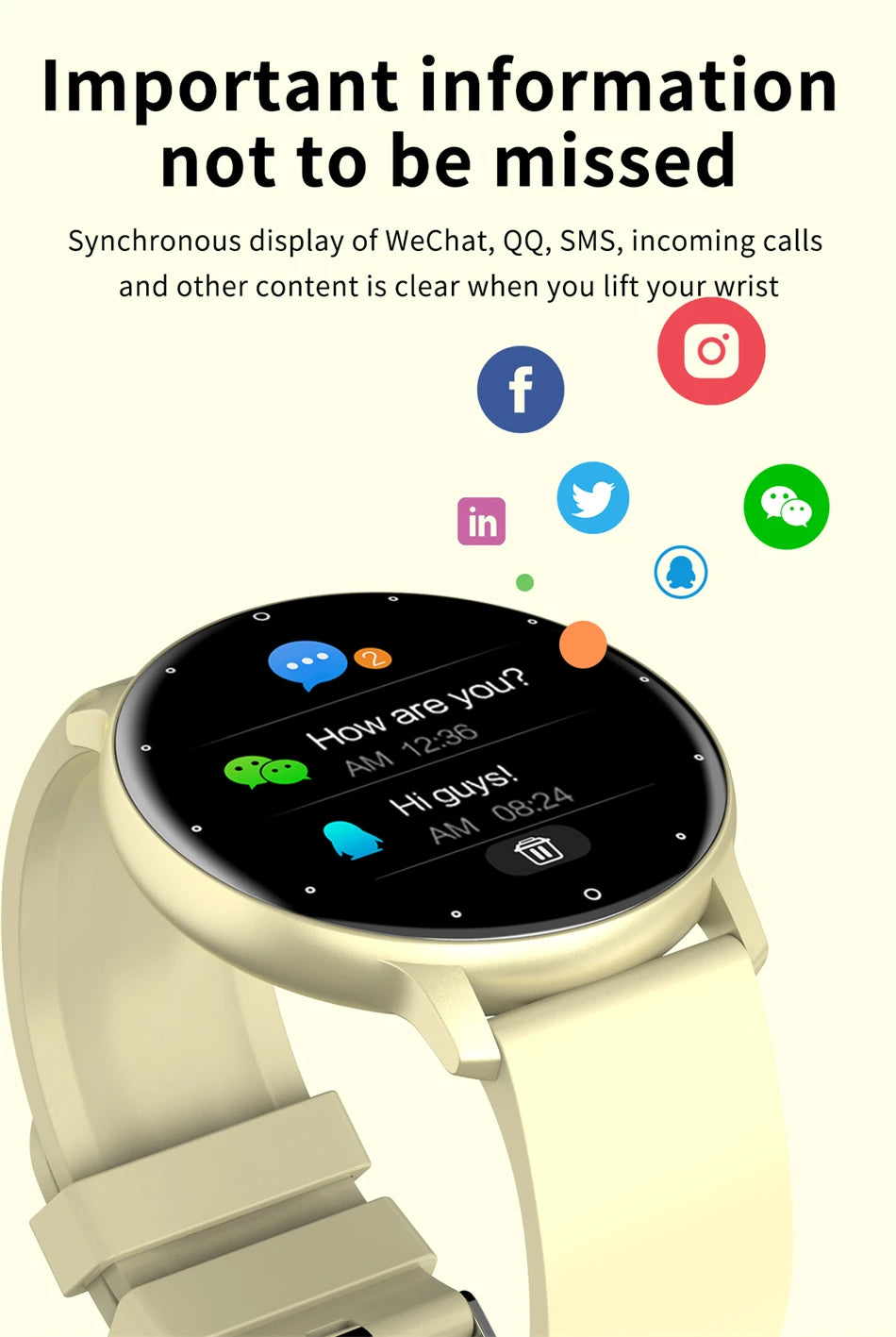 LIGE ZL02 Smart Watch IP67 Bluetooth 5.2 Calling