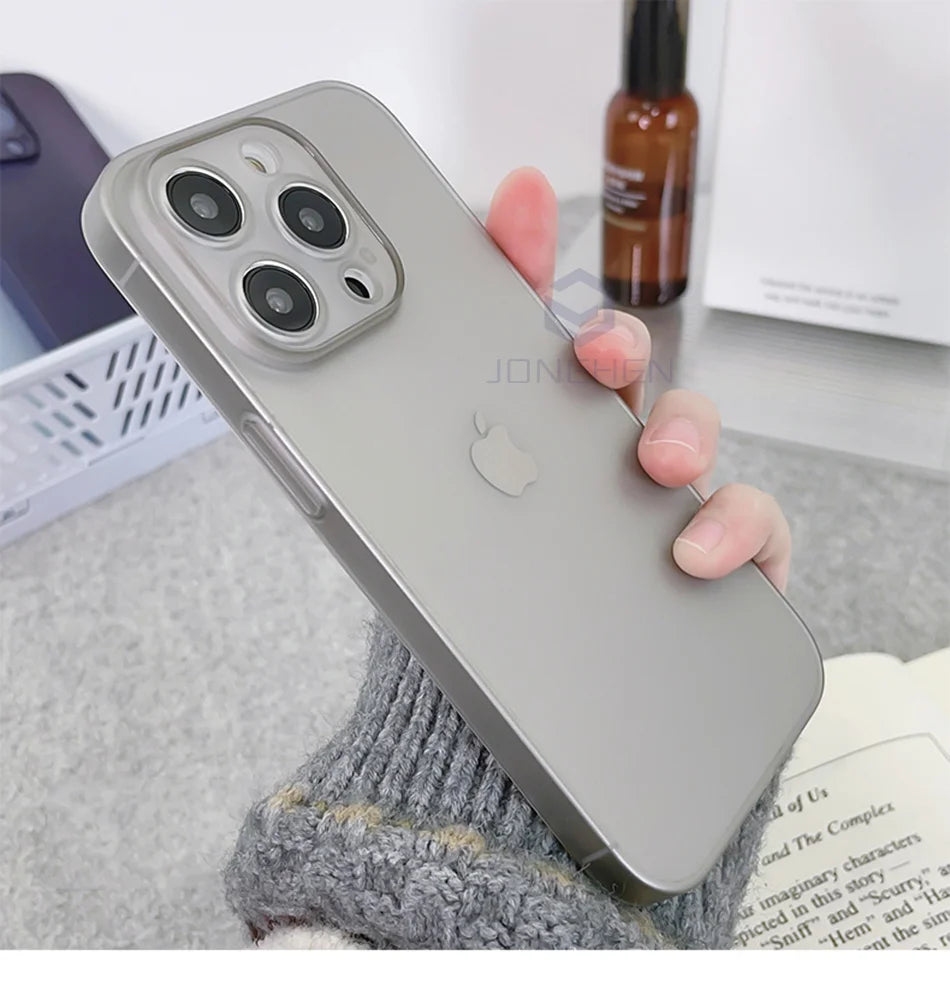 Ultra Thin Matte Protective Case for iPhone 17-16 Pro Max