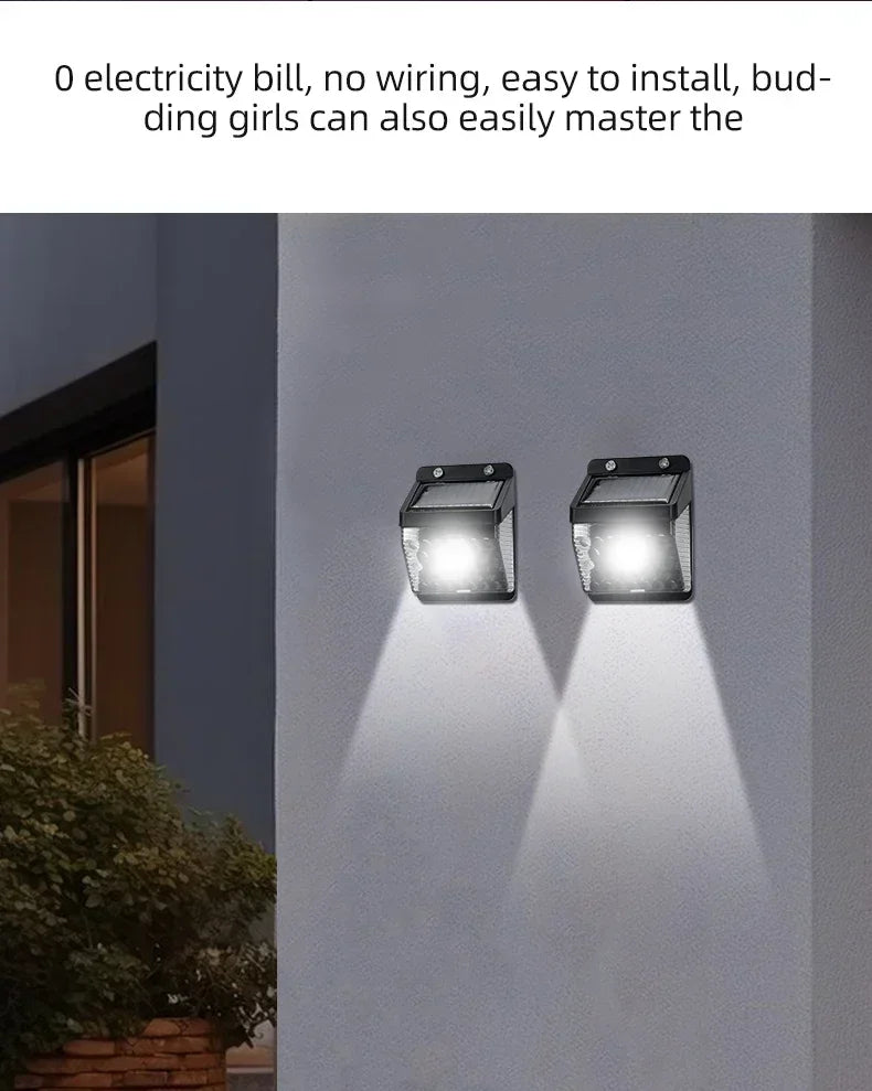 Đèn LED Năng Lượng Mặt Trời Cảm Biến Chuyển Động