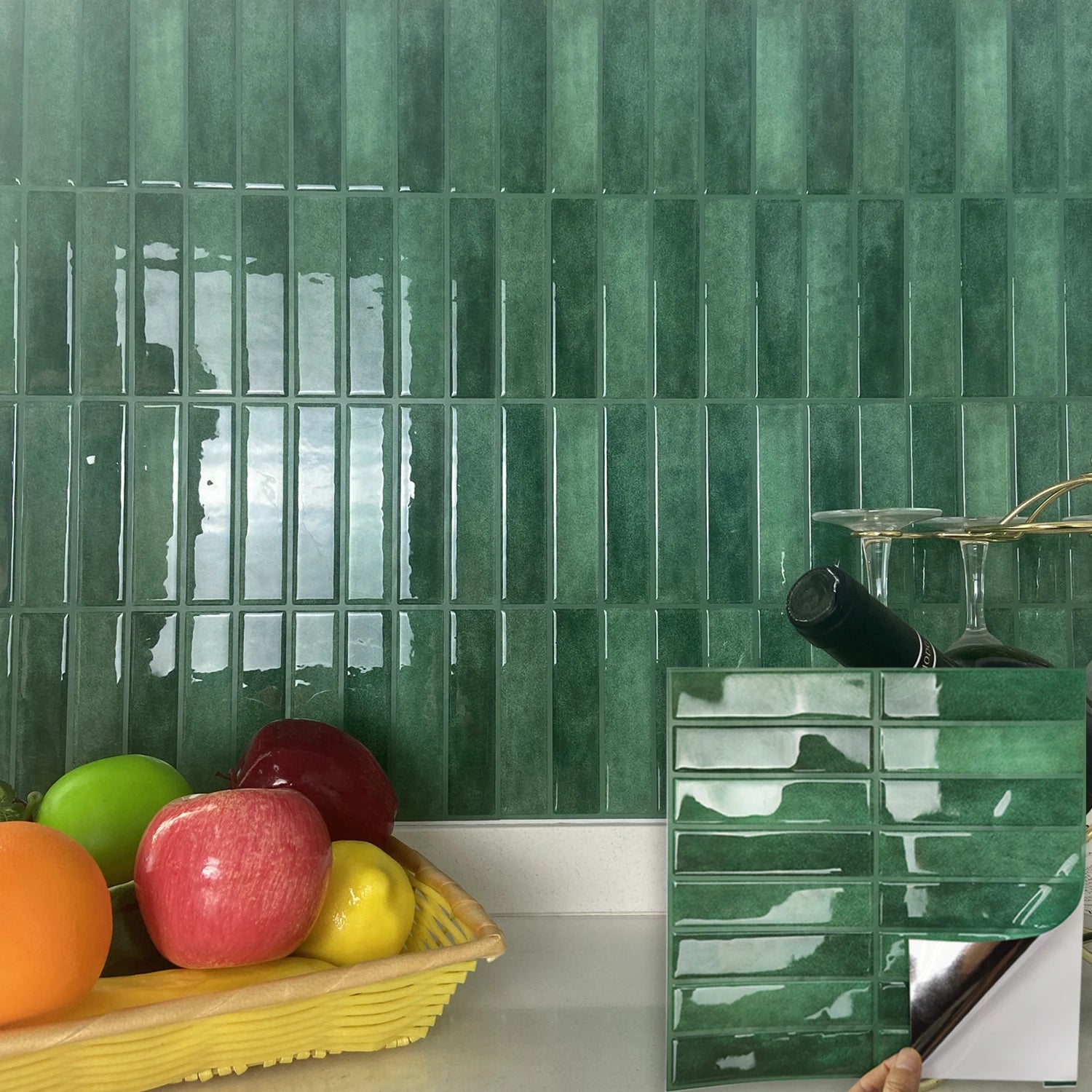 3D PVC Self-Adhesive Wall For Living Room 