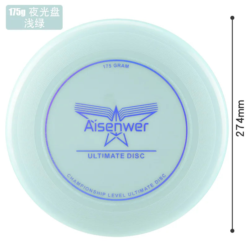 Professional 175g Ultimate Flying Disc Sport Disc Flying Saucer for Adult Teens Kids Outdoor Game Beach Backyard Camping Sports