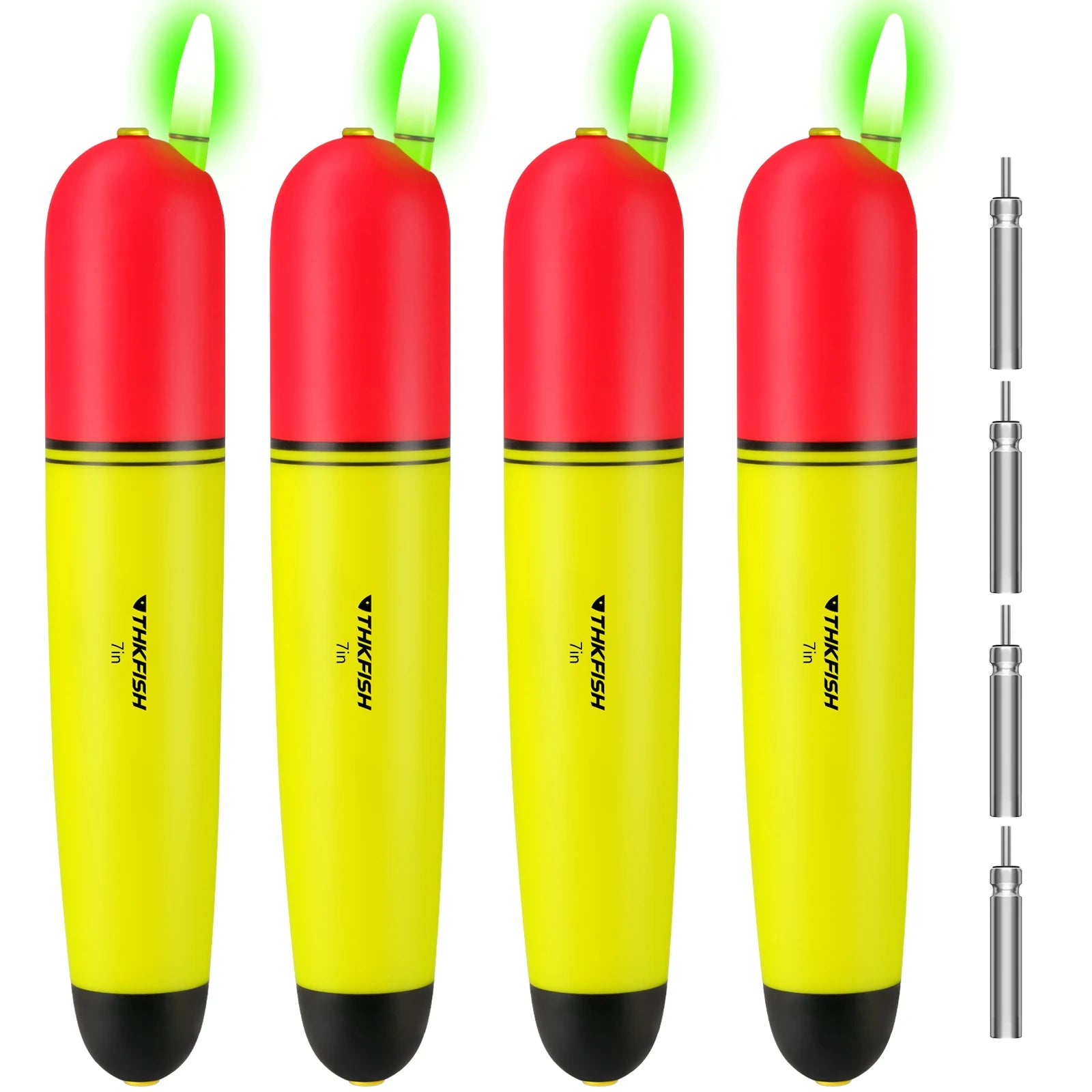 Phao Câu Đêm LED THKFISH - Bộ 2 Chiếc Phát Sáng