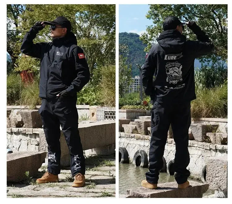 Bộ Đồ Câu Cá Nam Giữ Ấm Chống Nước Mùa Đông