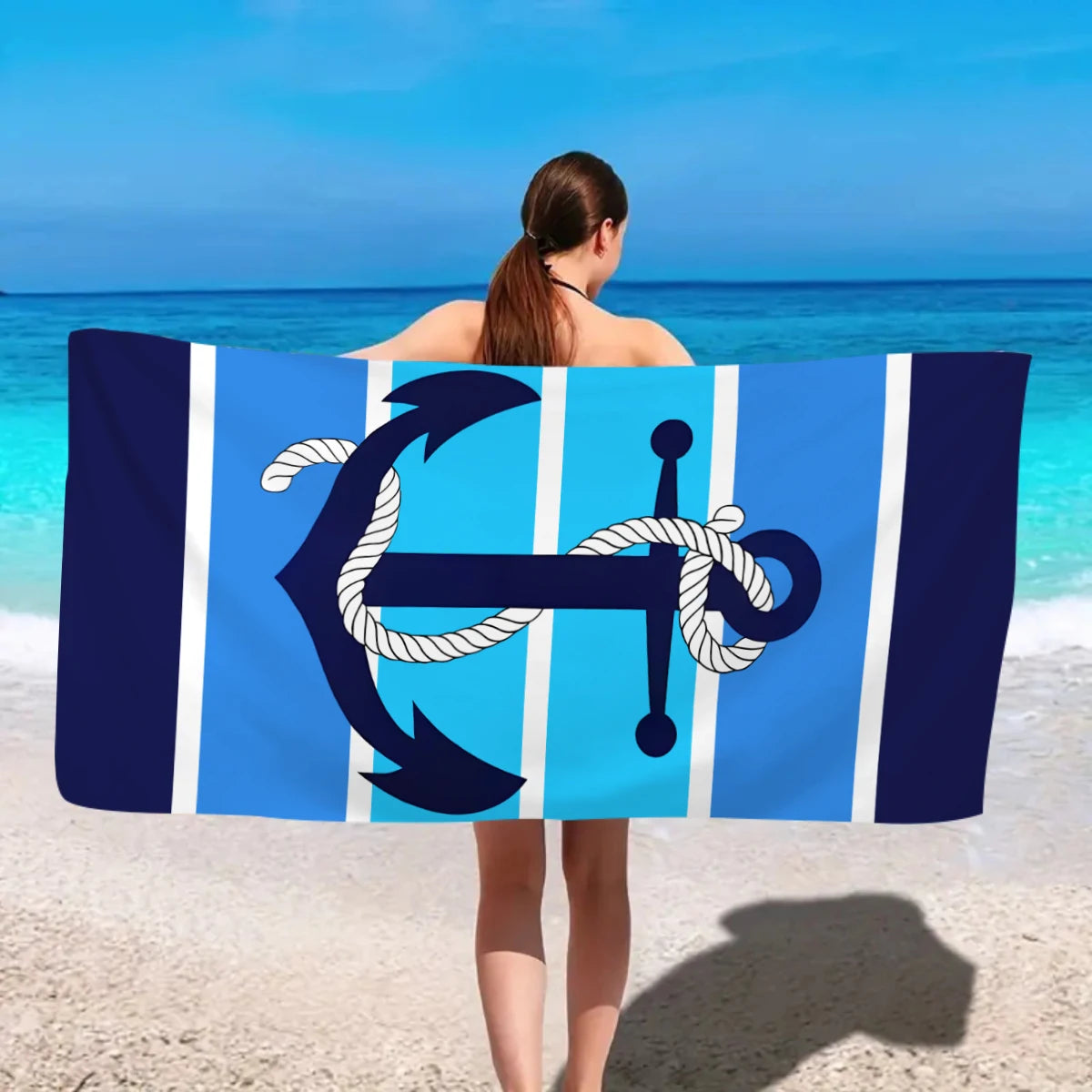 Khăn Đa Năng Sọc Neo - Du Lịch & Thể Thao