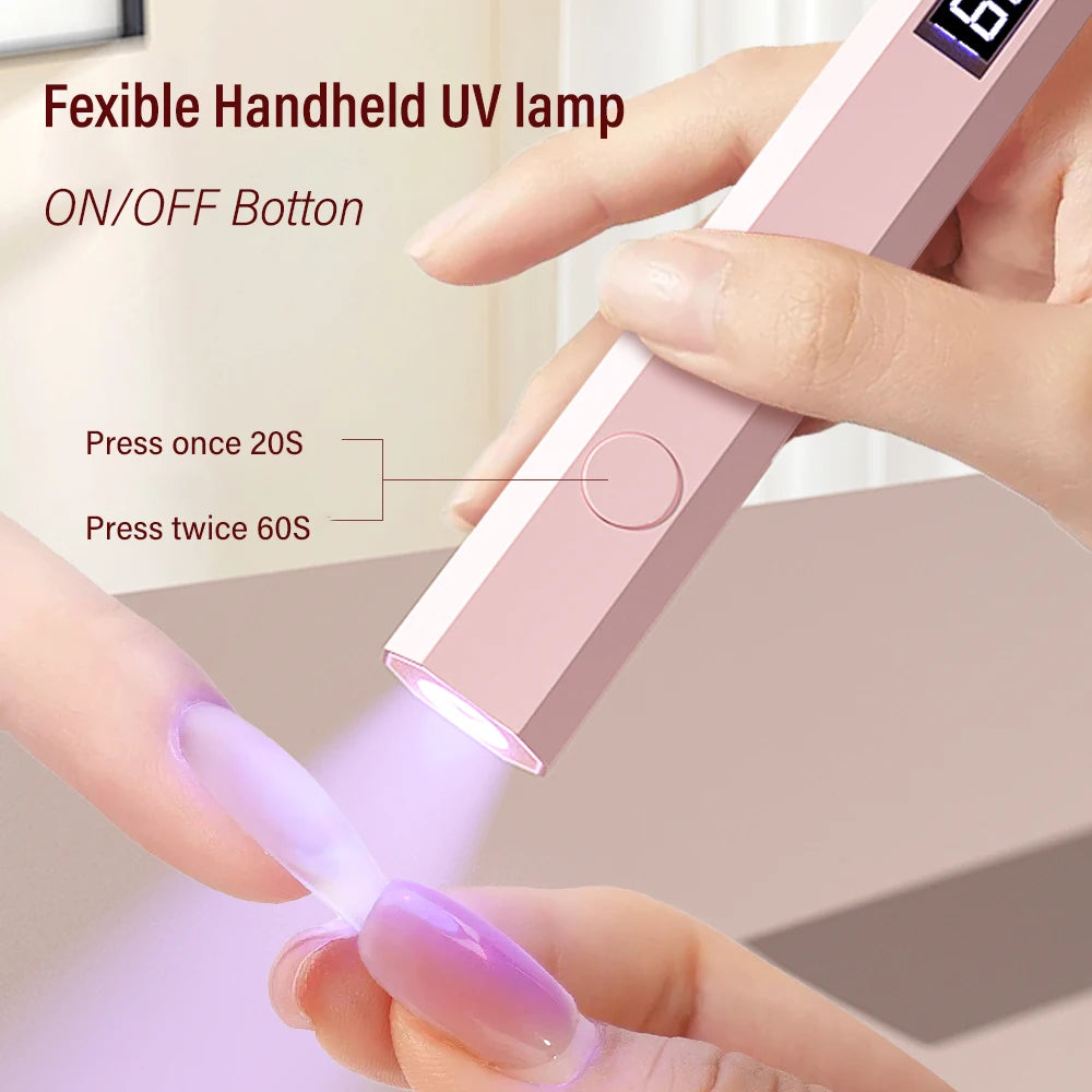 Portable Nail Dryer USB Fast Charging UV/LED