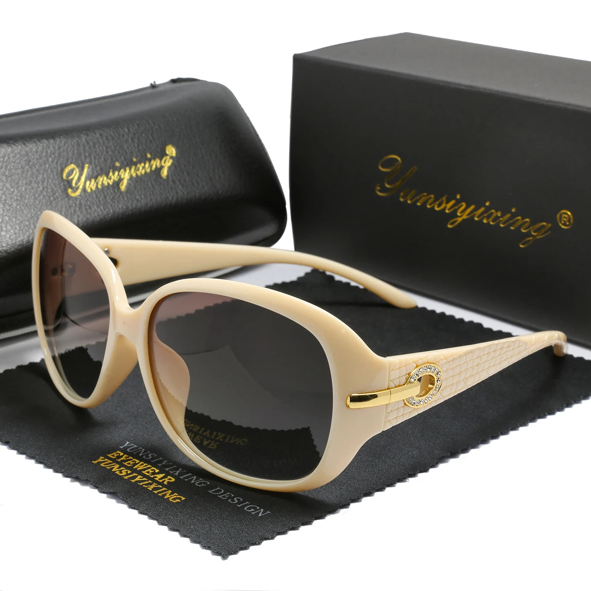 Kính Mát Nữ YSYX Gọng To Cổ Điển Thời Trang ST2012