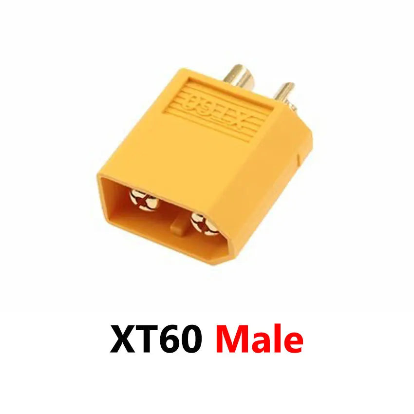 XT30PB XT60 XT60E XT60H XT90 XT90H XT90I XT90S XT90E T Plug Lithium Battery Socket Connector Male Female Gold Plated Banana Plug