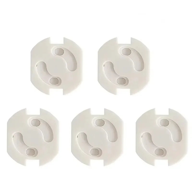 5pcs Kids Sockets Cover Plugs Baby Safety Electric Socket Outlet Plug Protection Children Security Safe Lock Cover