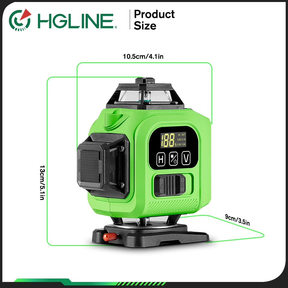 Máy Cân Mực Laser 16 Tia 4D - Điều Khiển Qua APP - Daisan Mart