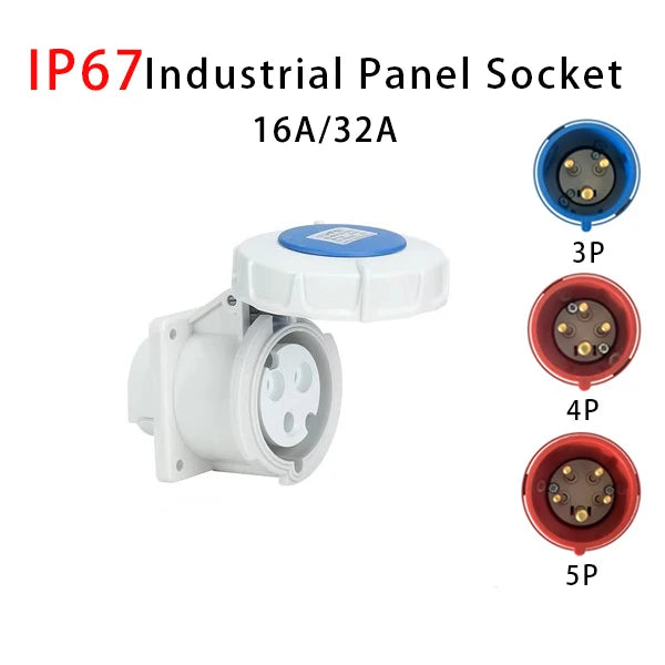 Đầu Nối Công Nghiệp Chống Nước IP67 - Nylon Chịu Nhiệt - Daisan Mart