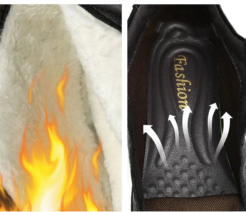 Giày Da Thật Cao Cổ Nam Trượt Ván Size Lớn 48 49