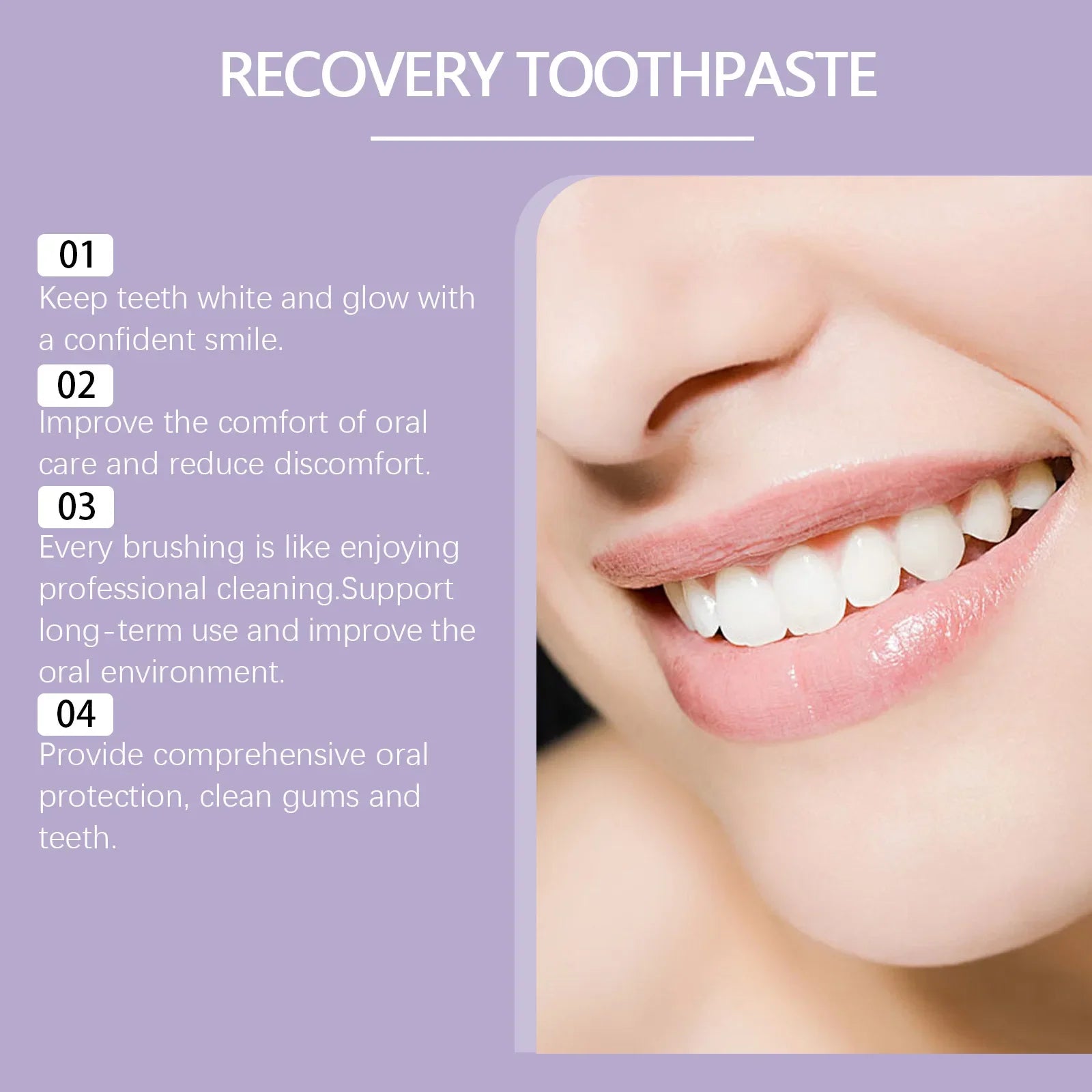 Mineral Toothpaste Rapid Repair Clean Brightening Tooth Repair Gel Rebuilding Strengthen Whiten Protect Oral Daily Fresh Care - Daisan Mart