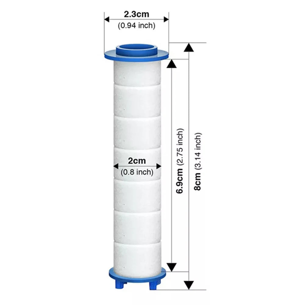 Bộ 10 Lõi Lọc Nước Vòi Sen PP Cotton Turbo Xoắn Ốc - Daisan Mart