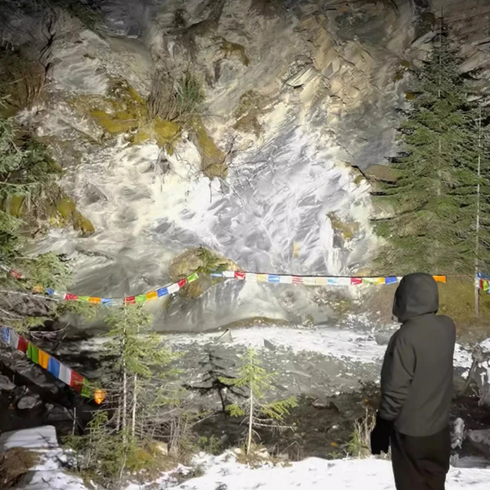 Đèn Đội Đầu LED COB Cảm Ứng Sạc USB Dã Ngoại