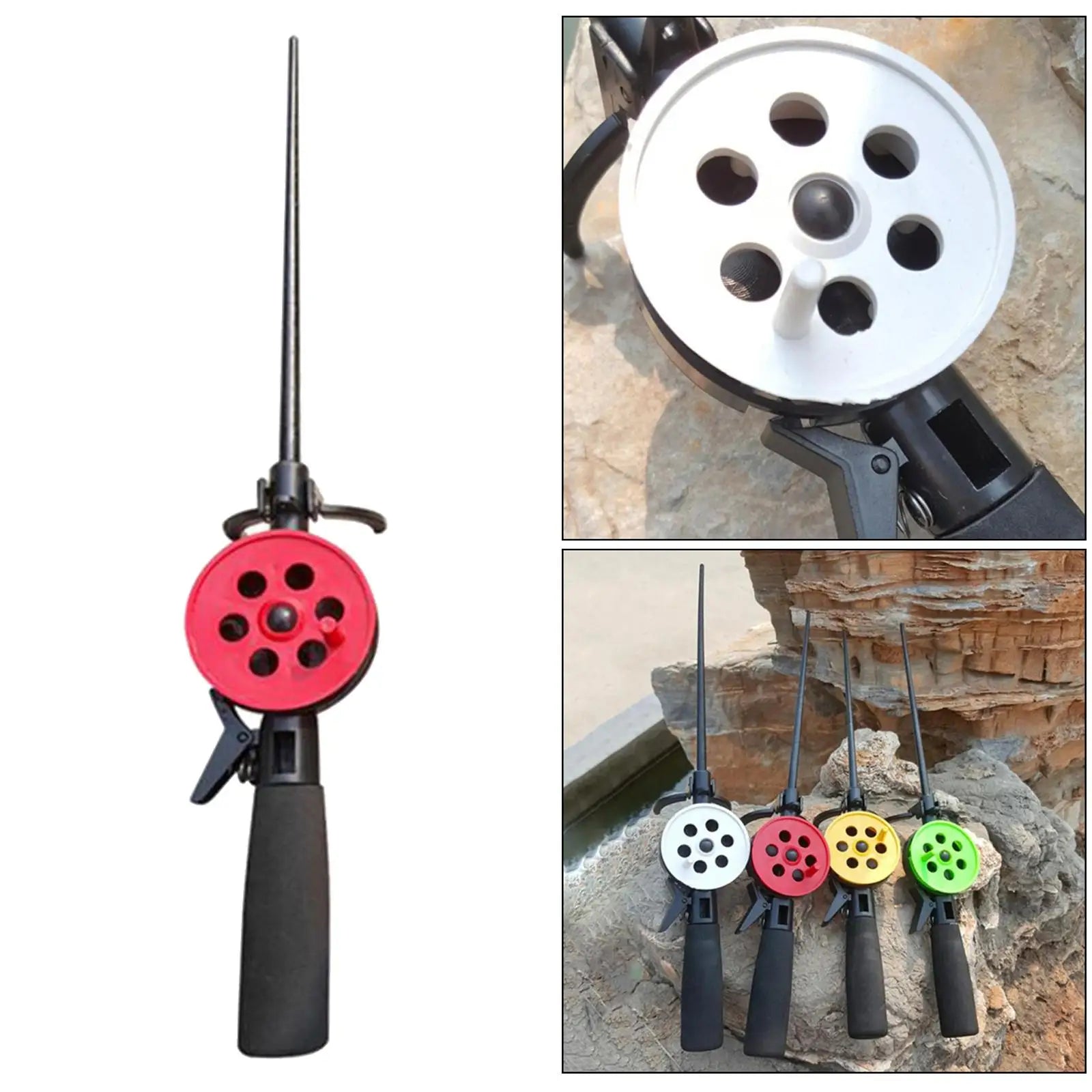 Cần Câu Cá Băng 14 Inch Nhẹ Nhàng & Tiện Lợi