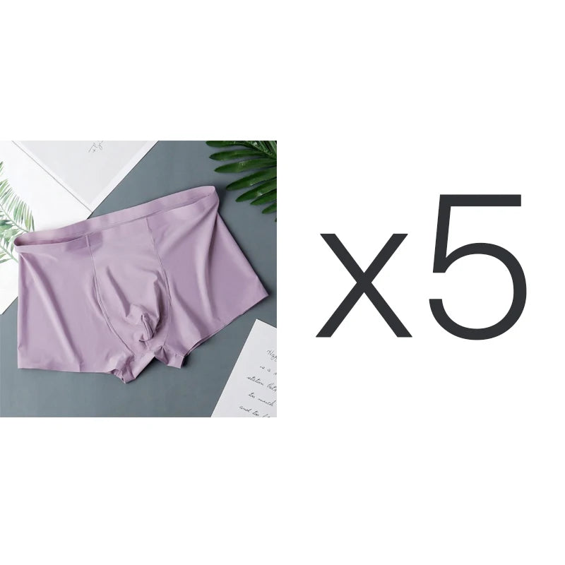 Men's Ultra Thin Cool Seamless Underwear 5C