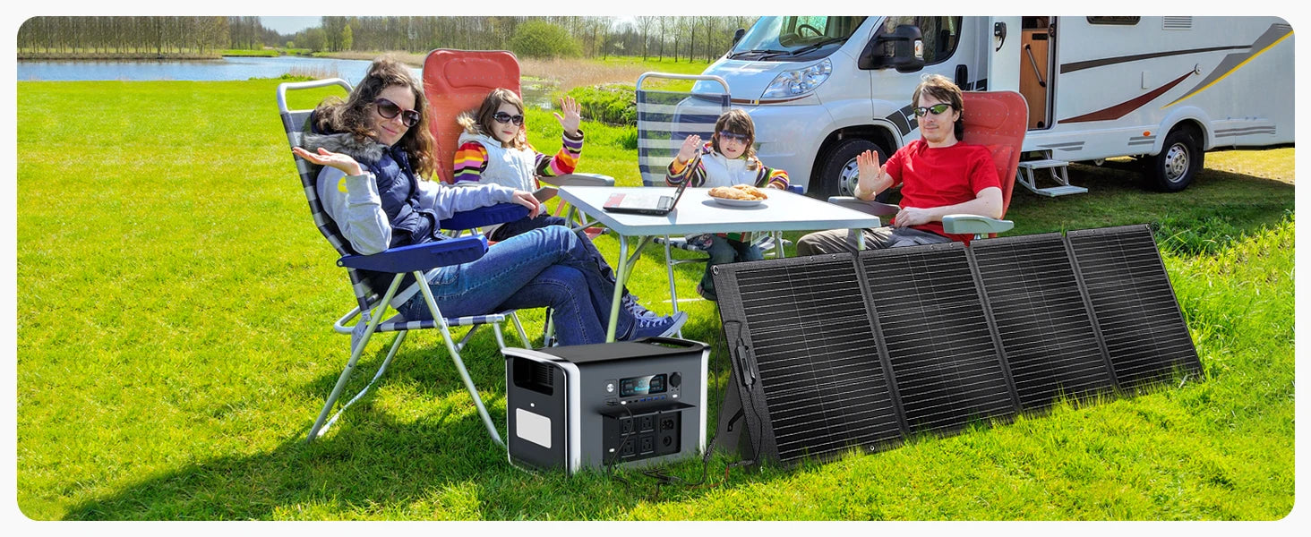 CTOLITY SPC200 ETFE Flexible Solar Panel Camping 200W Portable Folding Solar Panel Charger 23.7% Efficience Travel&amp;Phone&amp;Boat&amp;RV