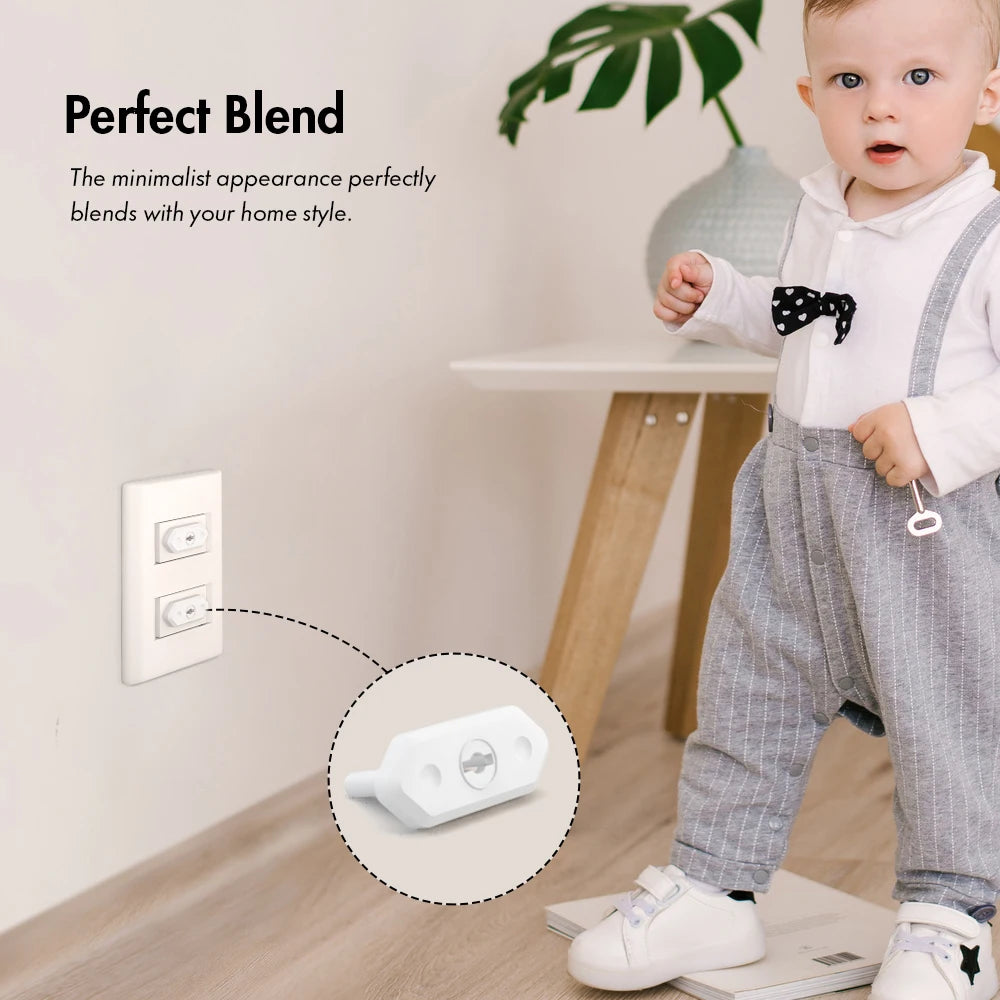EUDEMON 20pcs Chile/Brazil EU Universal Power Socket Outlet Plug Protective Covers Anti Electric Baby Safety Protector