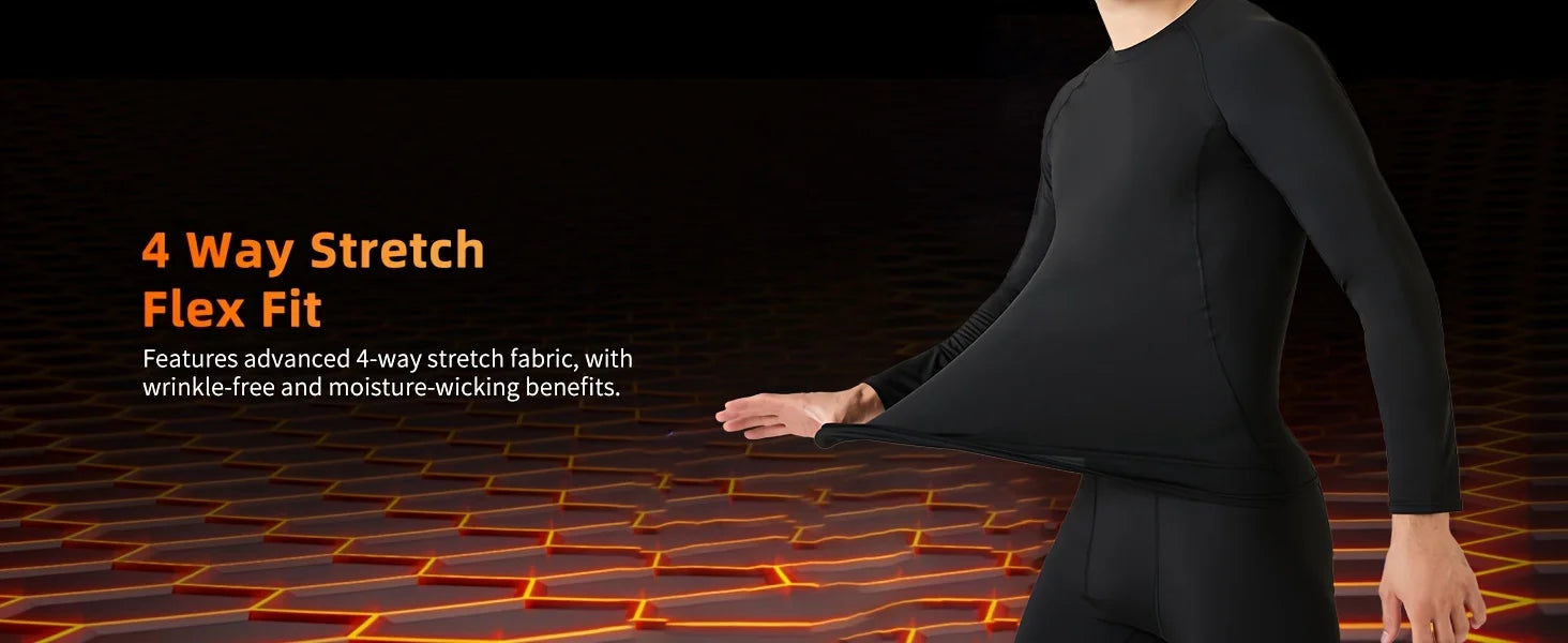 Men's Multi-function Outdoor Sports Thermal Underwear Set