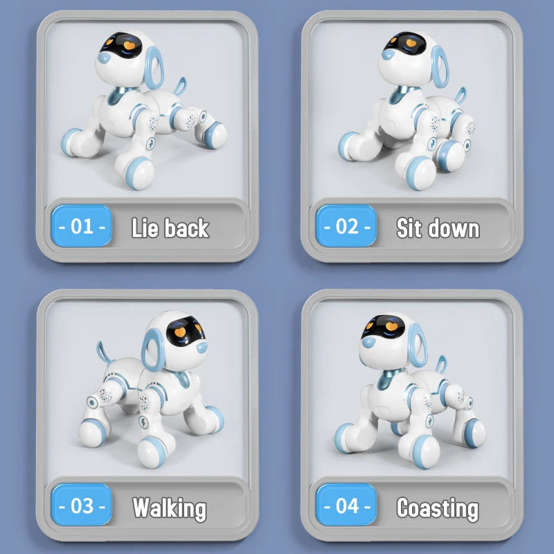 Smart Remote Controlled Musical Robot Dog for Kids