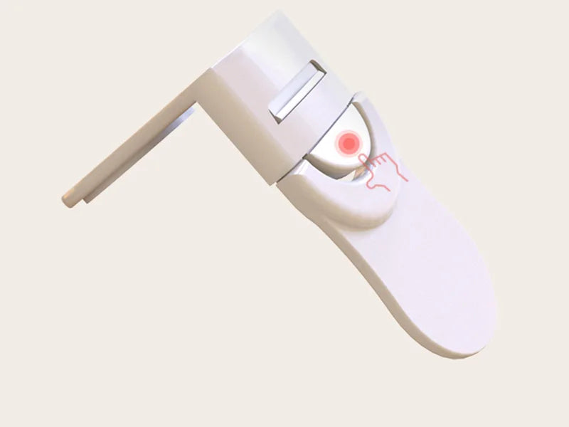 Baby Safety Drawer Lock Anti-Pinching Hand Cabinet Drawer Locks Plastic White Safety Buckle for Children Kids Protection - Daisan Mart