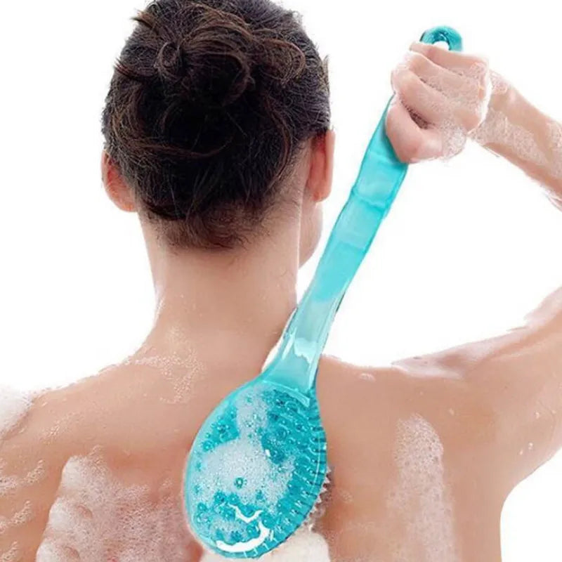 Bàn Chải Tắm Cán Dài Massage Tẩy Tế Bào Chết
