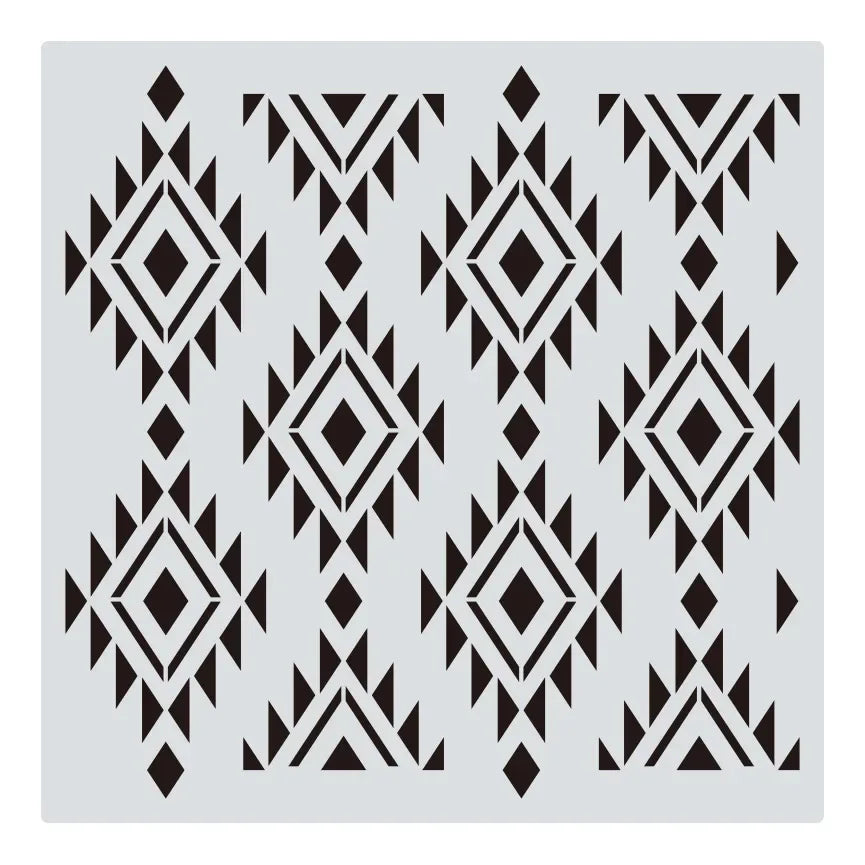 1Pcs 30*30cm Geometric Mandala DIY Layering Stencils Wall Painting Scrapbook Coloring Embossing Album Decorative Template