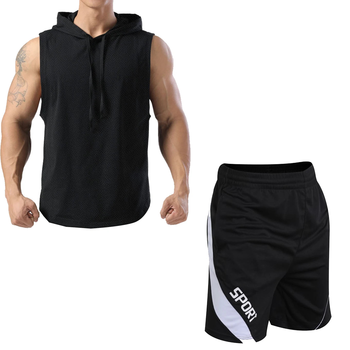 Áo Thun Nam Thể Hình 2025 - Tank Top Cộc Tay Sành Điệu