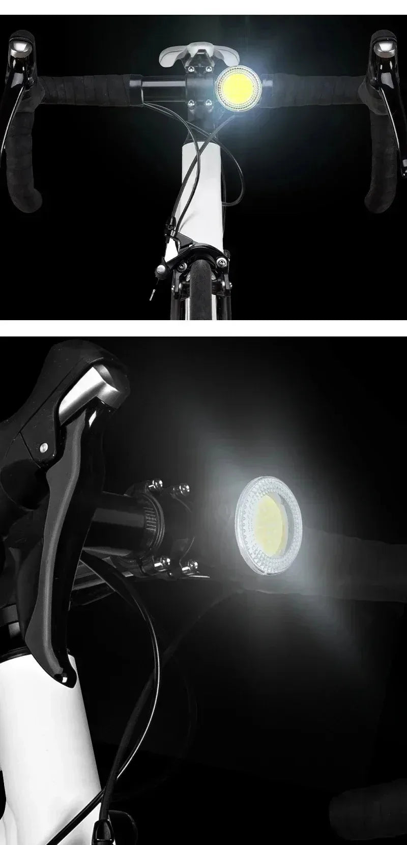 BUCKLOS LED Waterproof USB Bicycle Light 1100mAh