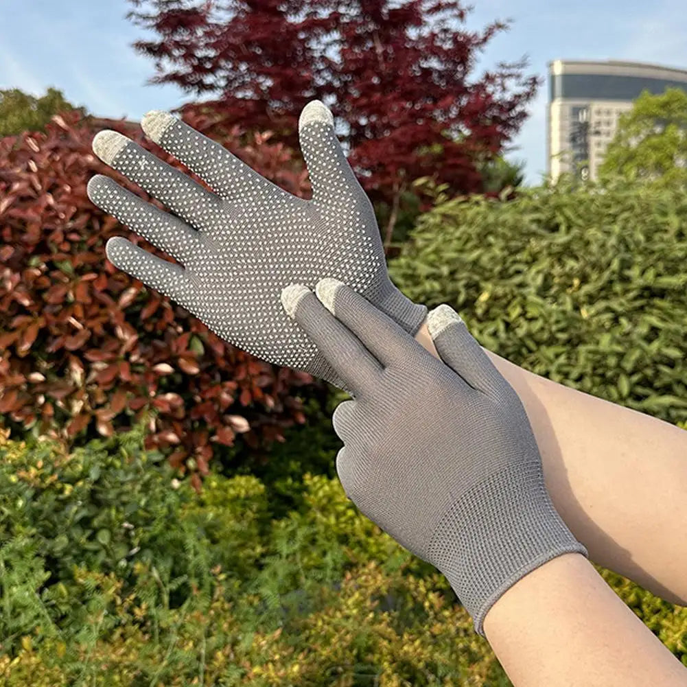 Unisex Anti Slip Touch Screen Gloves Breathable Sweatproof Knit Thermal Gloves for Phone Games Touch Sensitive Gaming Gloves