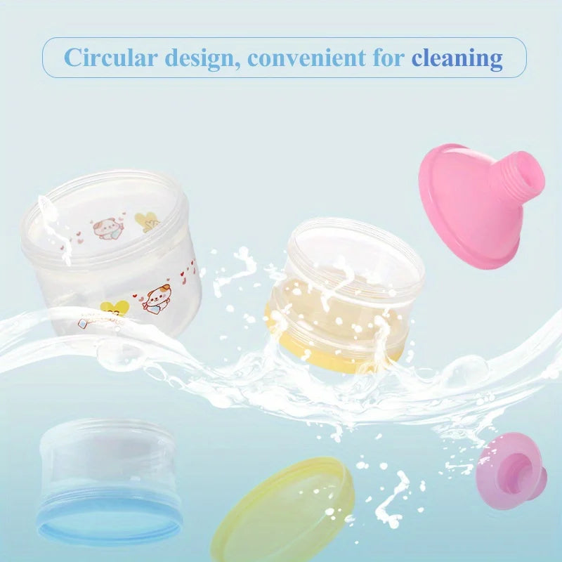 Dr.isla 5-Layer Multi-Color Milk Powder Box Large Capacity