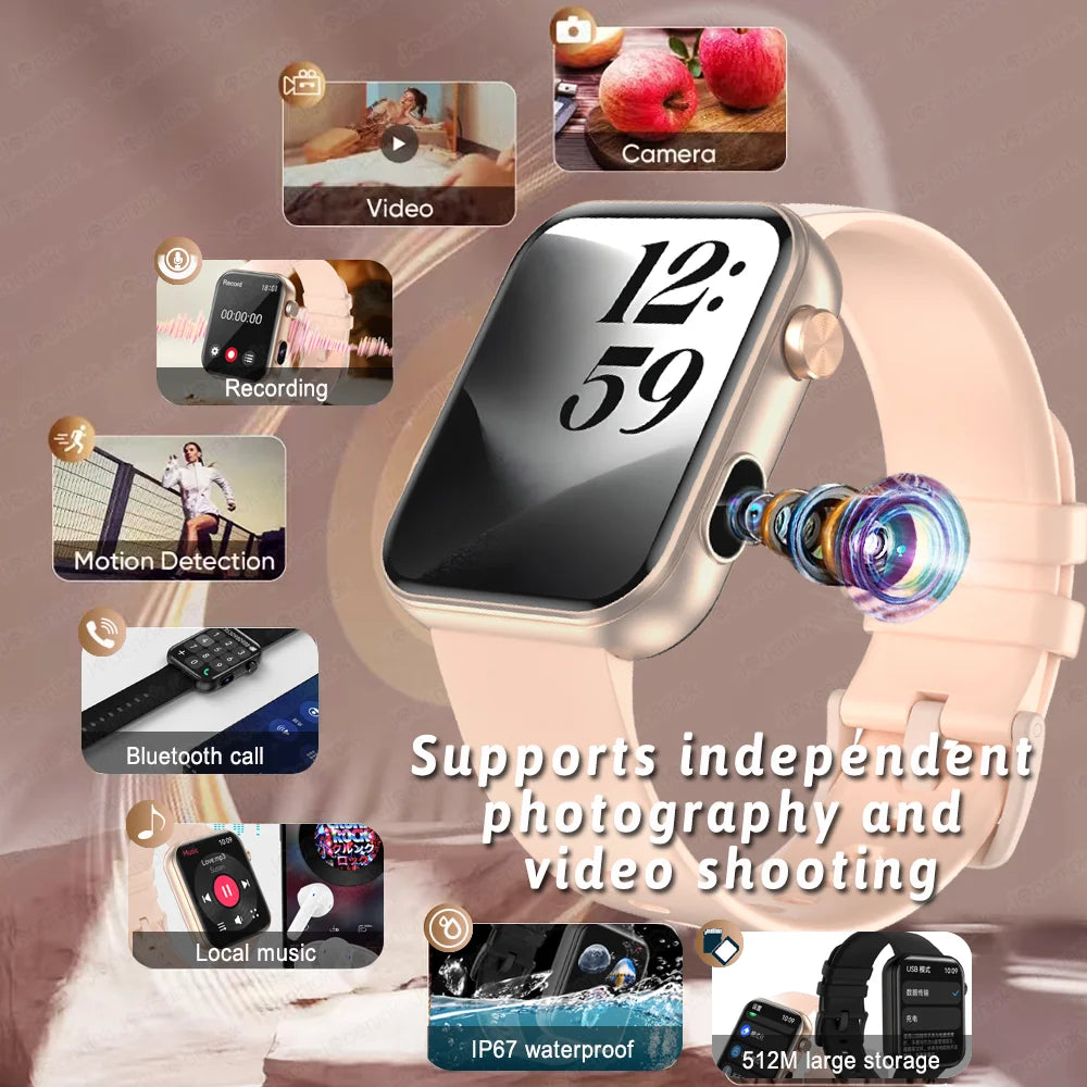 Smart Watch 2025 Take Photos Call BT Sports